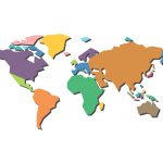 Free World Map Vector 5-01